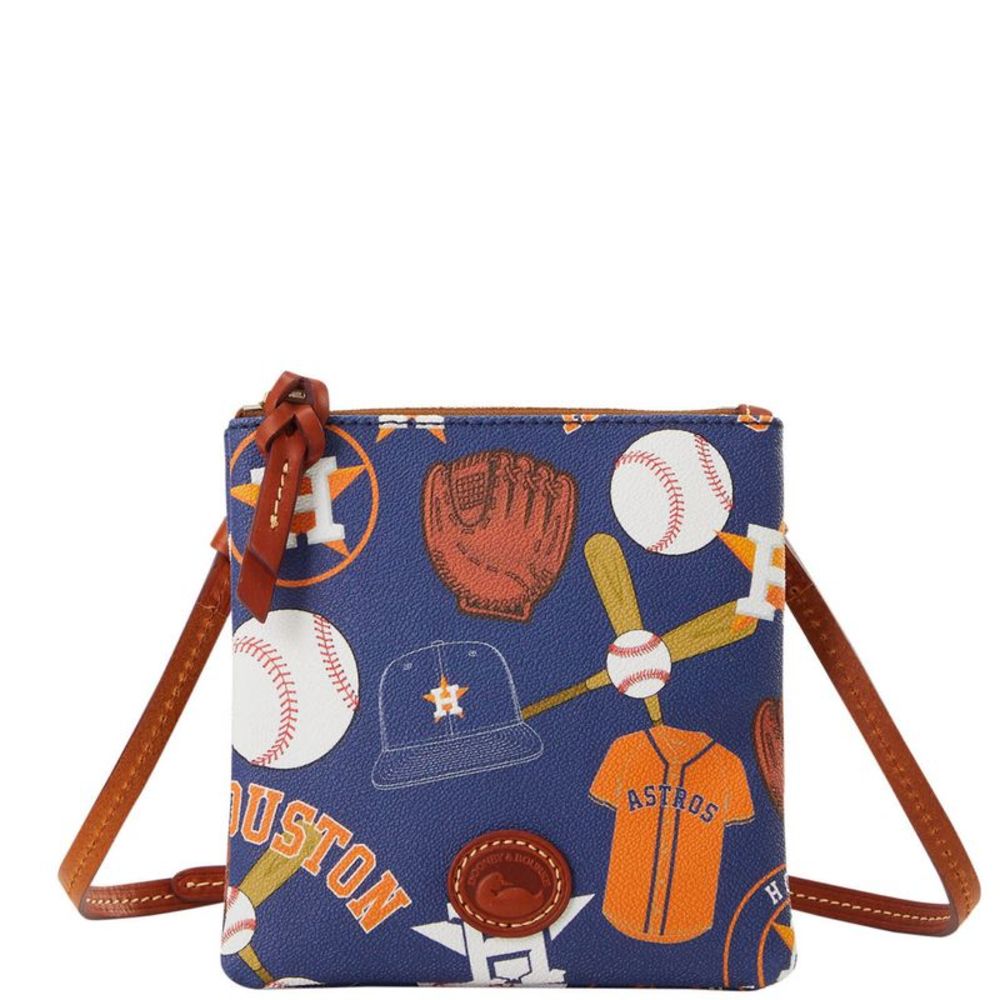 Dooney & Bourke MLB Houston Astros Small N S Top Zip Crossbody - Astros